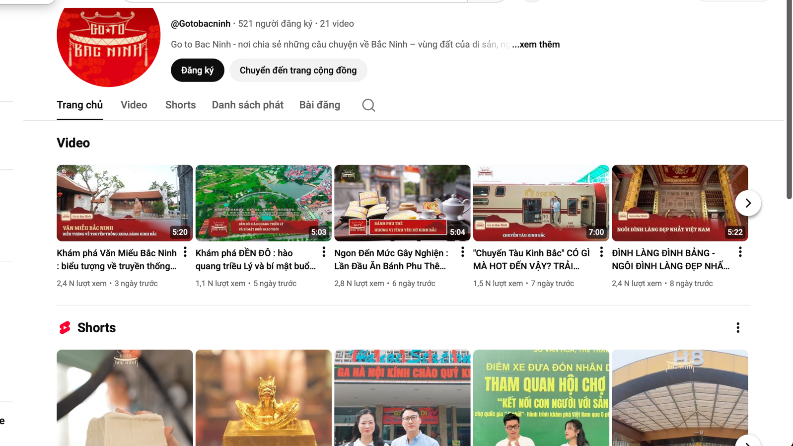 bac ninh ra mat kenh go to bac ninh tren 4 nen tang xa hoi ky vong tro thanh hien tuong trong linh vuc di san van hoa 481 1